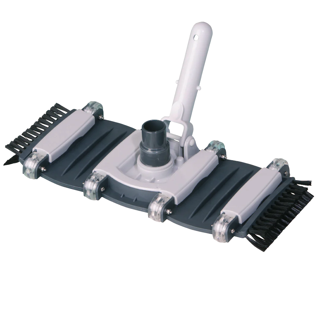 Certikin Vac Head Graphite 9" Flexible with side brushes (D25)