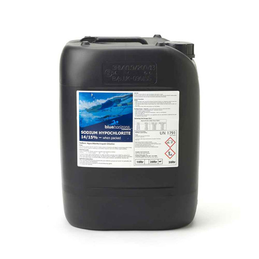 14/15% Sodium Hypochlorite - Pallet of 32 x 20ltr