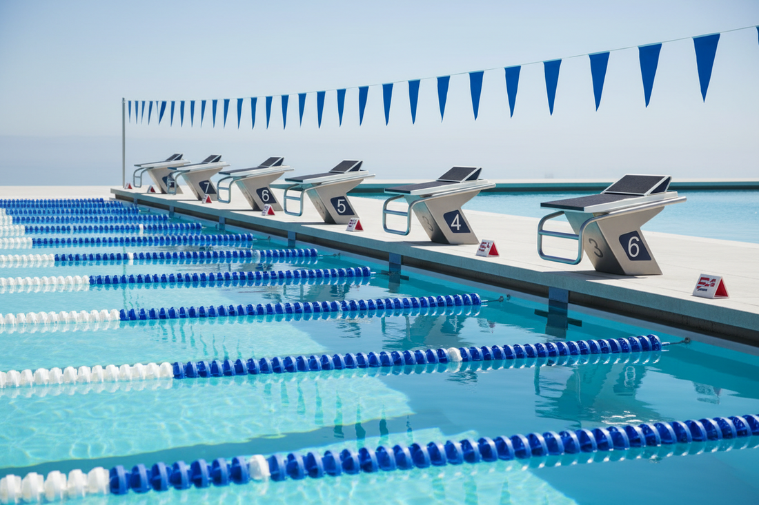 Outdoor Racing Pools Competition Swimming Pool Equipment: Essential Gear for Professional R ...