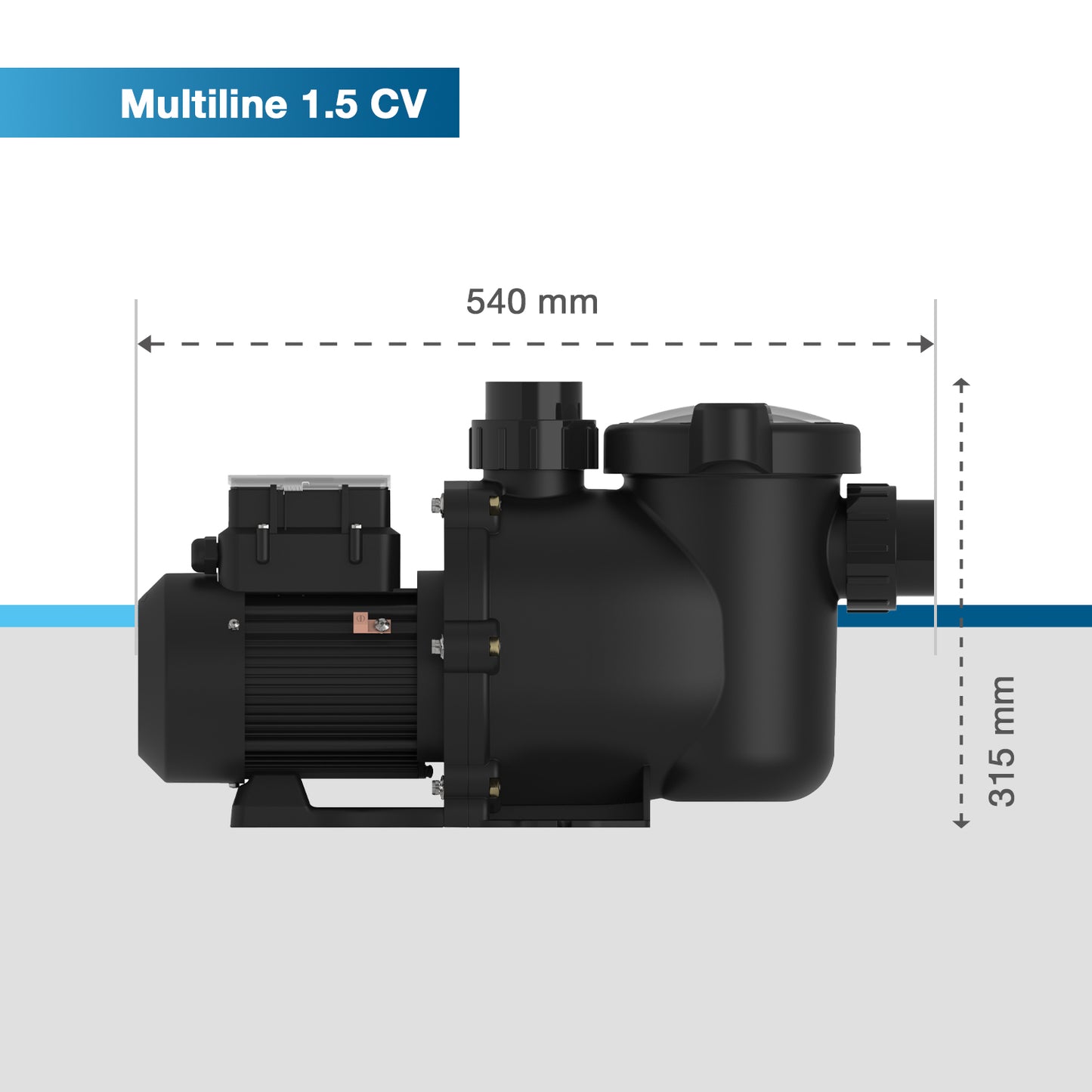 Poolex Pumps - Multiline - Pumps 1.5HP - 1.1/2"