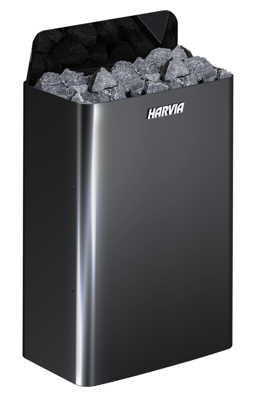 The Wall Heater - Black Steel (D25)